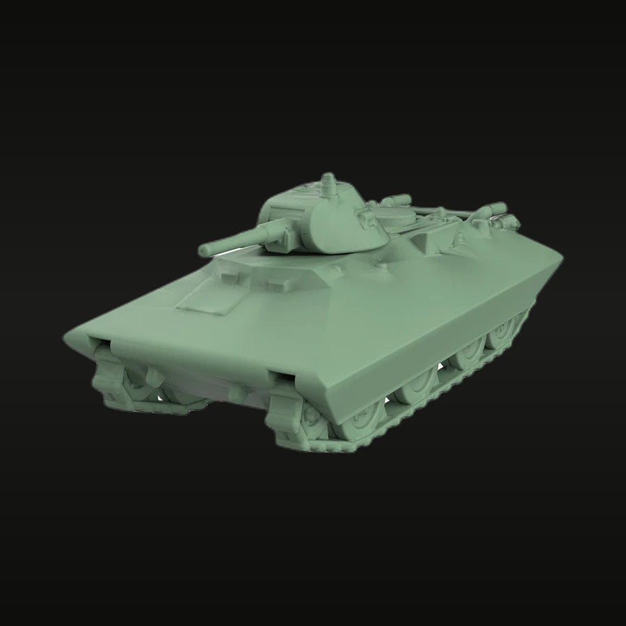 Soviet BMP-2 Infantry Fighting Vehicle Cold War Era 1/87 Scale Resin Vehicle Kit - unpainted resin model kit