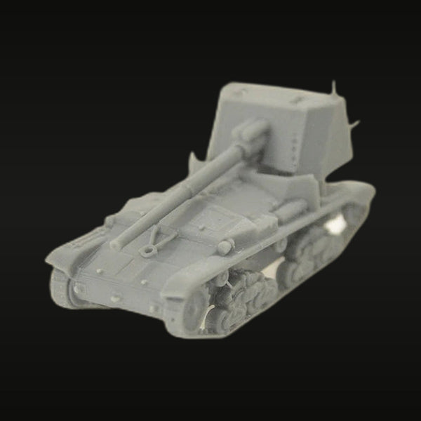 WWII Italian M41M/L53 Self-Propelled Gun 1/144 Resin Vehicle Kit
