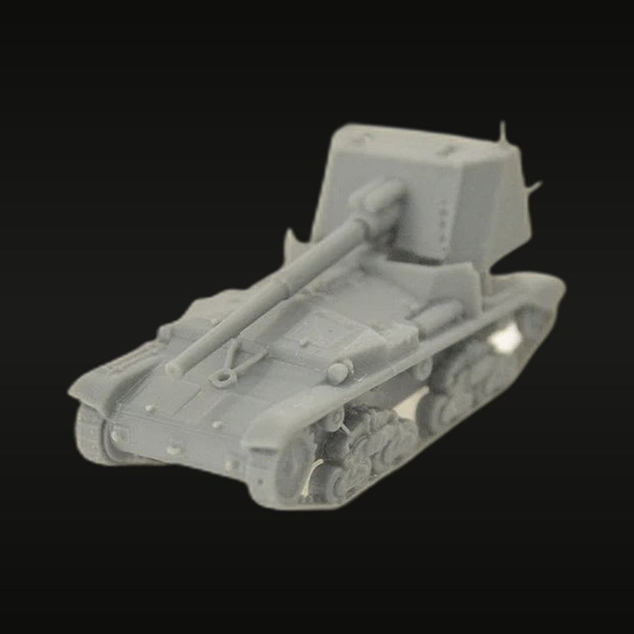 WWII Italian M41M/L53 Self-Propelled Gun 1/144 Resin Vehicle Kit - unpainted resin model kit