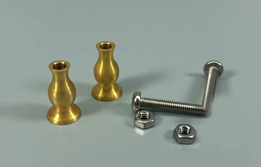 CYG025 1/700 1/350 Scale Battleship Model Display Copper Column Pedestal Brass Supports 2Set Diorama Model Kit Modeling