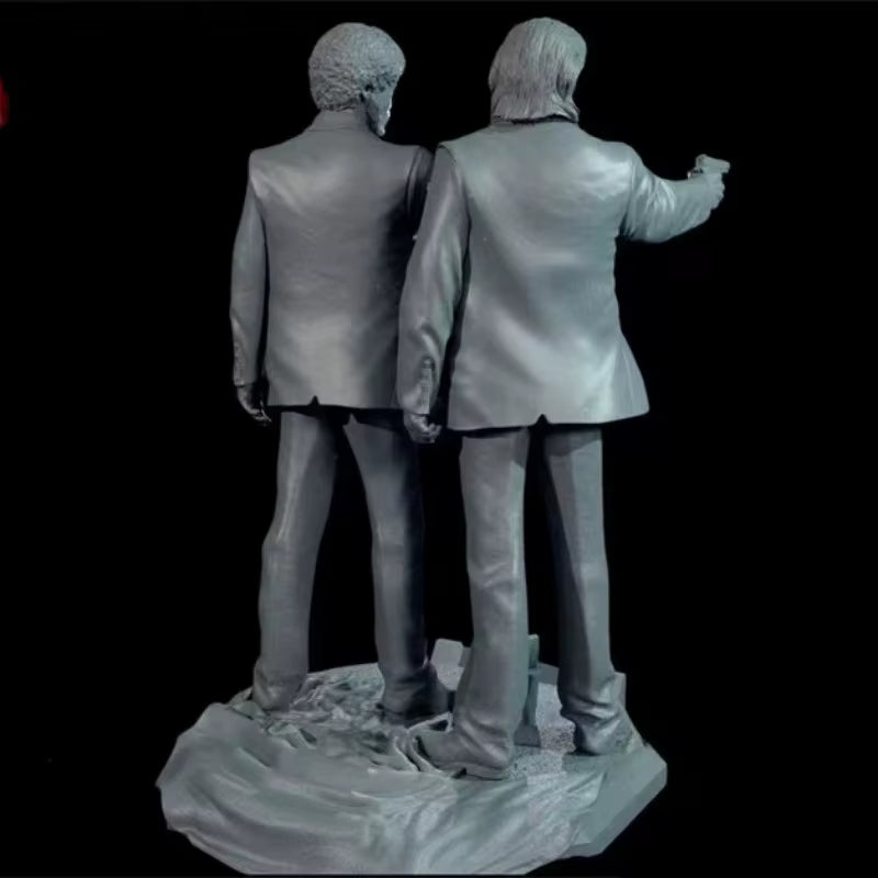 Pulp Fiction Suited Gunman 1/24 Resin Figure Kit - resin model view 5