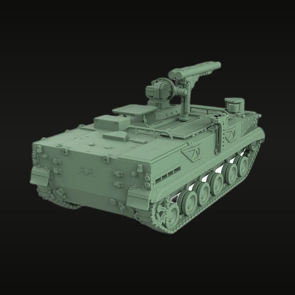 Modern British Tracked ATGM Launcher Platform 1/56 Resin Vehicle Kit