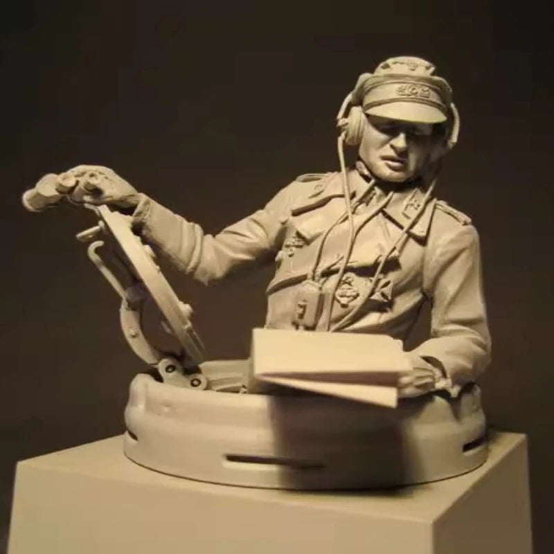 1/16 Casting Resin Model Assembly Kit, GK, Tank Captain, Unpainted
