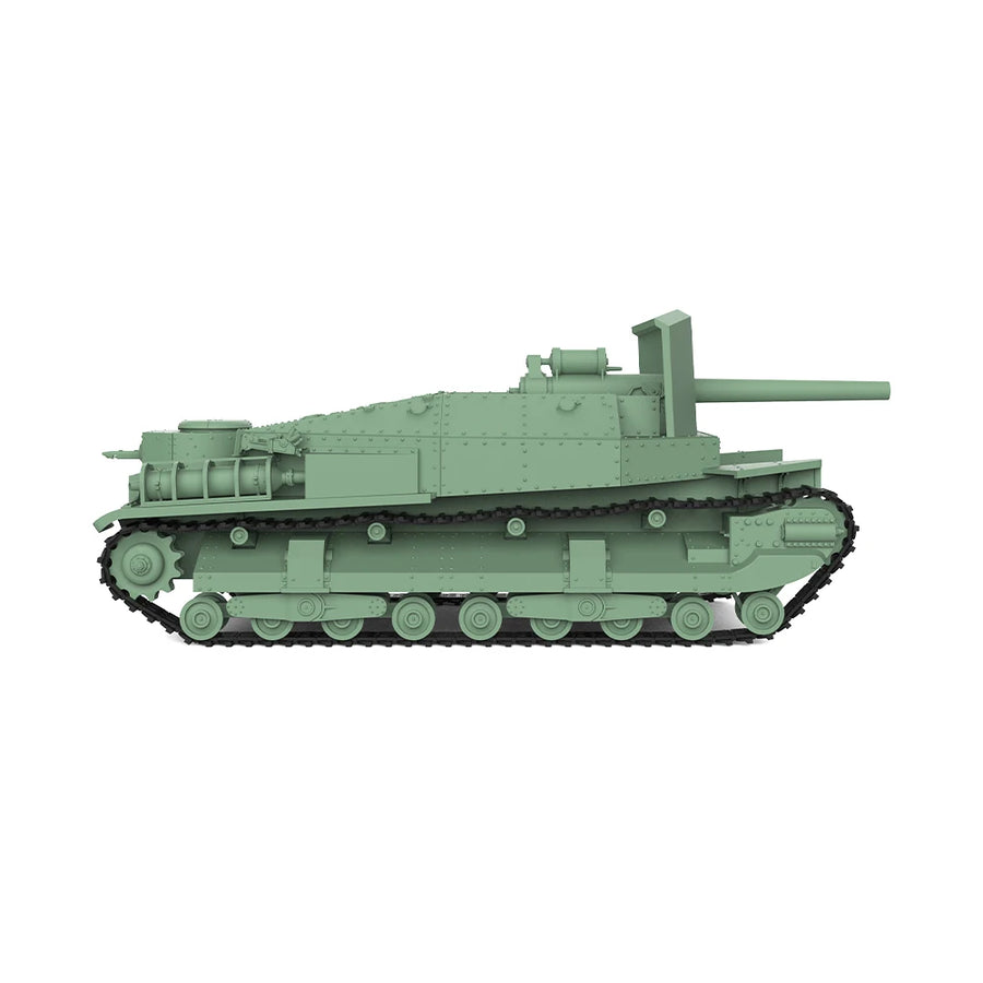 Japan Type 95 Experimental 12Cm Self Propelled Gun MRY-SFW SS626 1/72 1/35 1/48 1/144 25Mm Military Model Kit