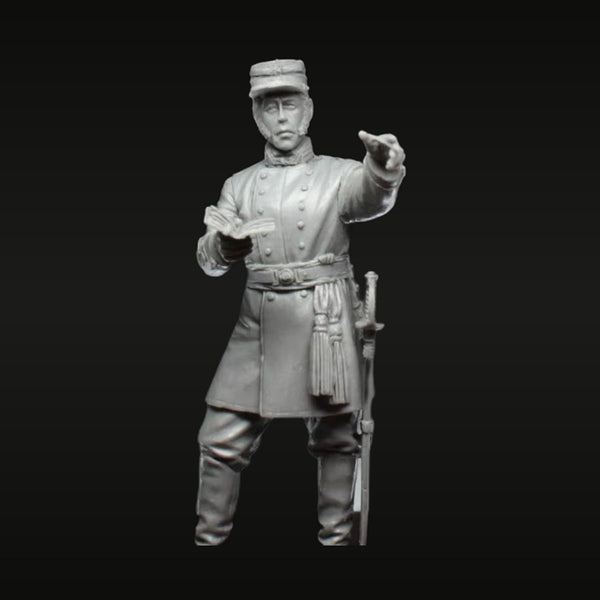 American Civil War Officer with Sabre 1/35 Resin Figure Kit