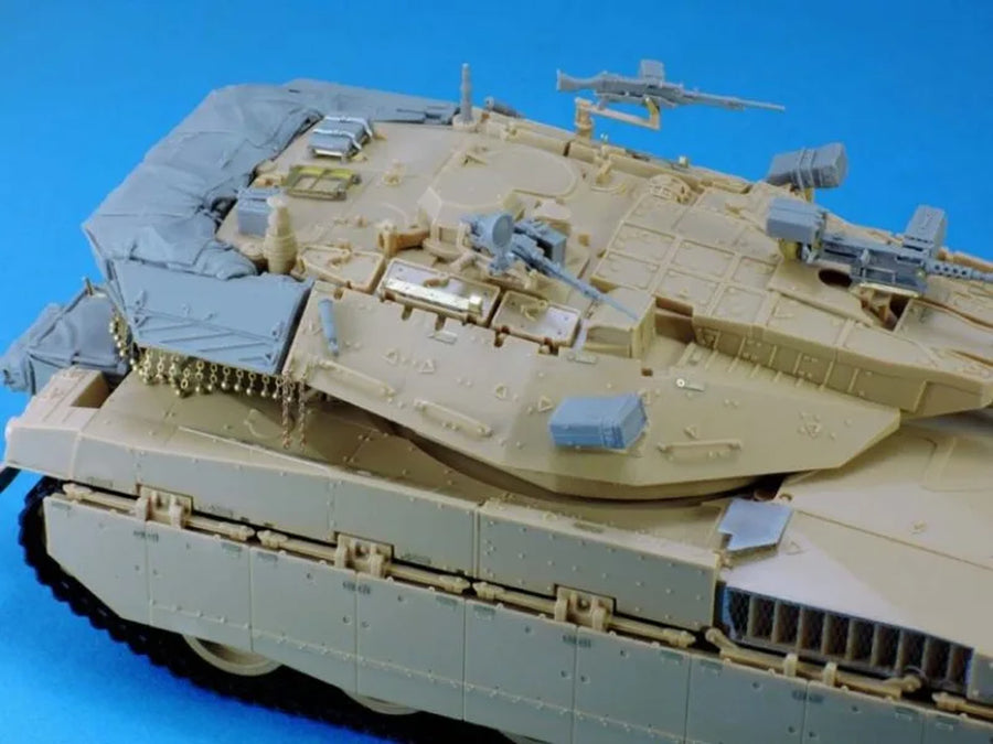 Modern Israeli Merkava IV Main Battle Tank 1/35 Resin Vehicle Kit - resin model view 3