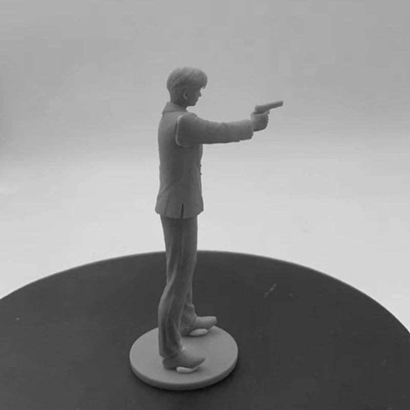 David Duchovny Mulder 75Mm Resin Figure Model Kit 1:24 Scale Wargame Model Unpainted Kits Toys Hobbies Movie Male Characters