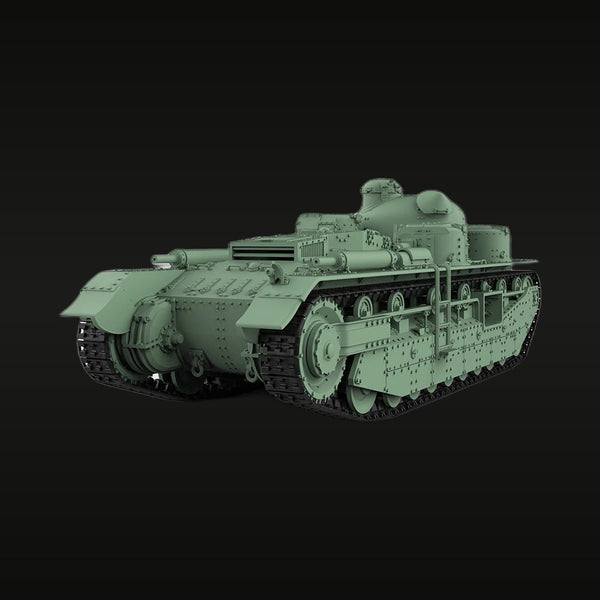 British A1E1 Independent Heavy Tank 1/56 Resin Vehicle Kit