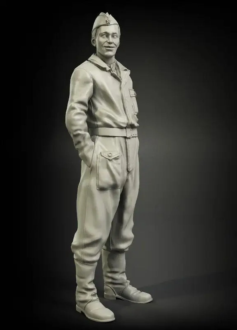 1/35 Resin Model Figure GK， Unassembled and Unpainted Kit