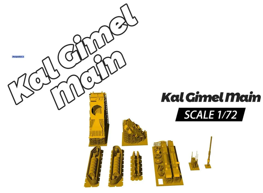 Israel Sho'T Kal Gimel Main Battle Tank  SS804 1/56 1/72 1/100 15Mm Wargaming 28Mm Military Model Kit
