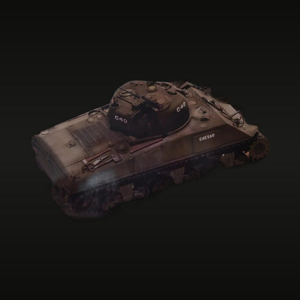 WWII US M4 Sherman Tank 1/35 Scale Resin Vehicle Kit