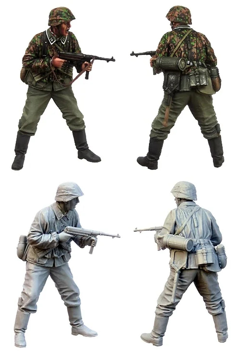 1/35 Resin Model Figure GK, Military Theme ，Unassembled and Unpainted Kit