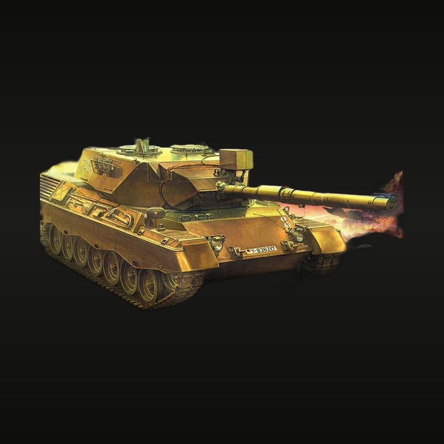 Cold War West German Leopard 1A4 MBT 1/35 Resin Vehicle Kit - unpainted resin model kit