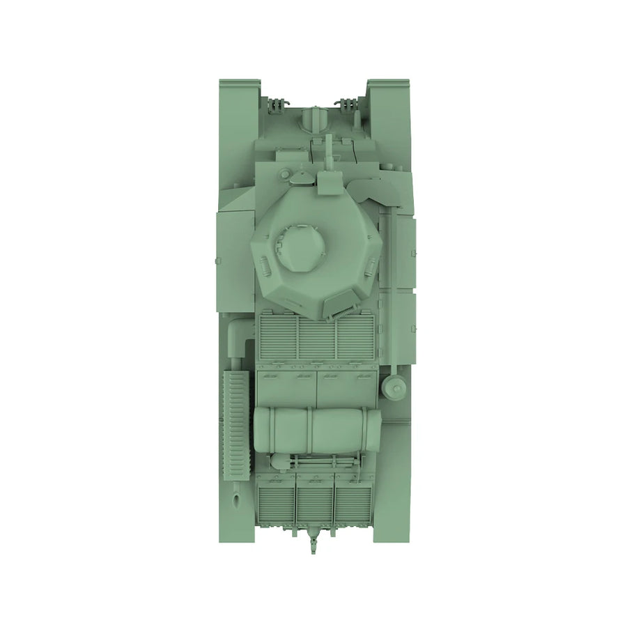 WWII French Char D2 Medium Tank 1/144 Resin Vehicle Kit - resin model view 5
