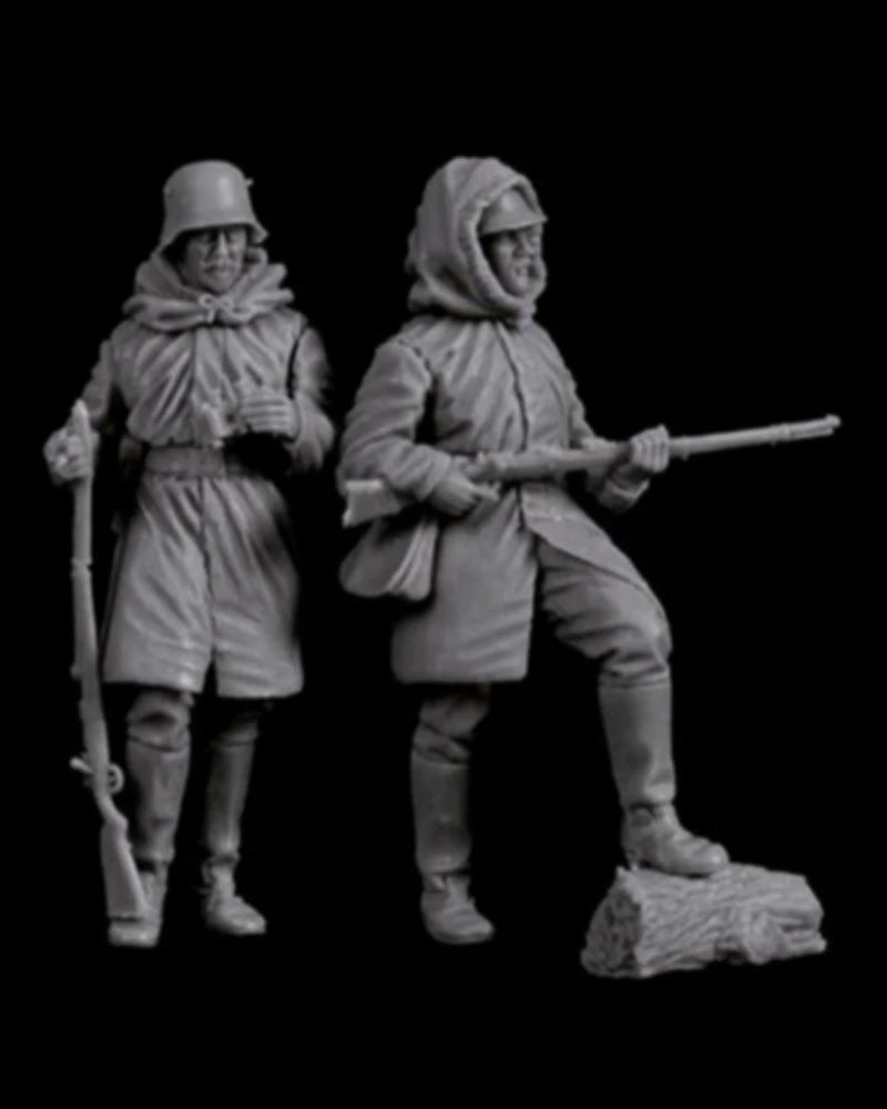 Fantasy Female Figures & Heads Multi-Pack 1/35 Resin Figure Kit - resin model view 2
