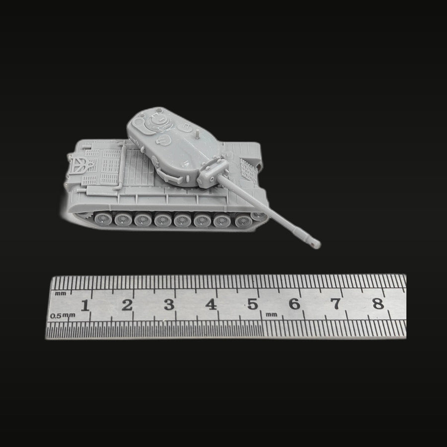 WWII Soviet IS-2 Heavy Tank 1/300 Resin Vehicle Kit - unpainted resin model kit