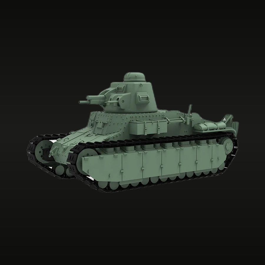 French Char D1 Light Tank 1/35 Resin Vehicle Kit - unpainted resin model kit