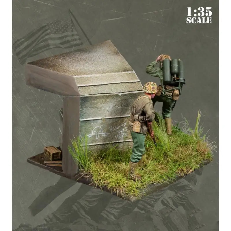1/35 Resin Model Figure GK， Unassembled and Unpainted Kit