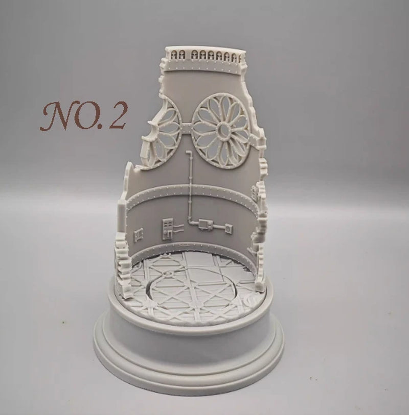 1/35 3D Printing Model Base Model Scene Platform Scene Production DIY Modeling Diorama Kit Hobby Production