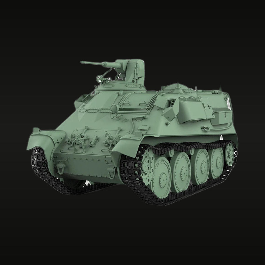 WWII German Flakpanzer 38(t) Gepard AA Tank 1/48 Resin Vehicle Kit - unpainted resin model kit
