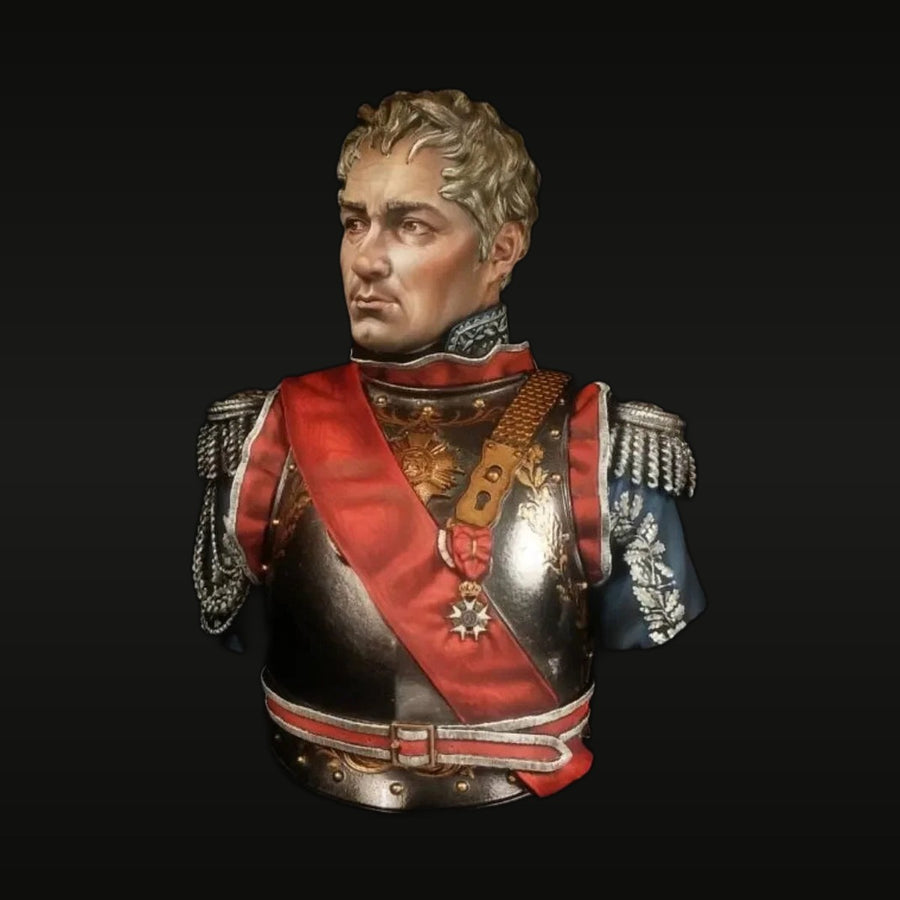 Napoleonic French General Gouvion Saint-Cyr 1/10 Resin Bust Kit - unpainted resin model kit