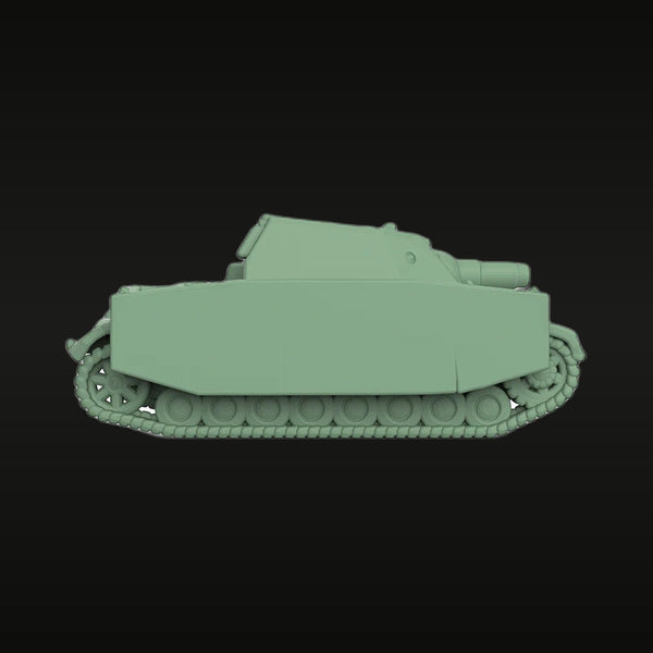 WWII German Brummbar Self-Propelled Gun 1/48 Resin Vehicle Kit