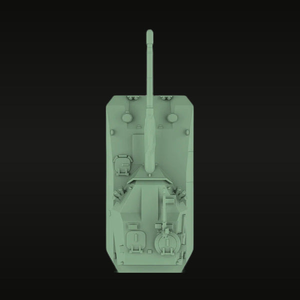 Modern Main Battle Tank or Self-Propelled Gun 28mm Resin Vehicle Kit