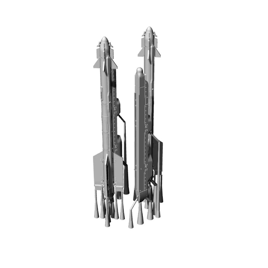 Soviet R-73 Air-To-Air Missile 1/144 Resin Model Kit - resin model view 3