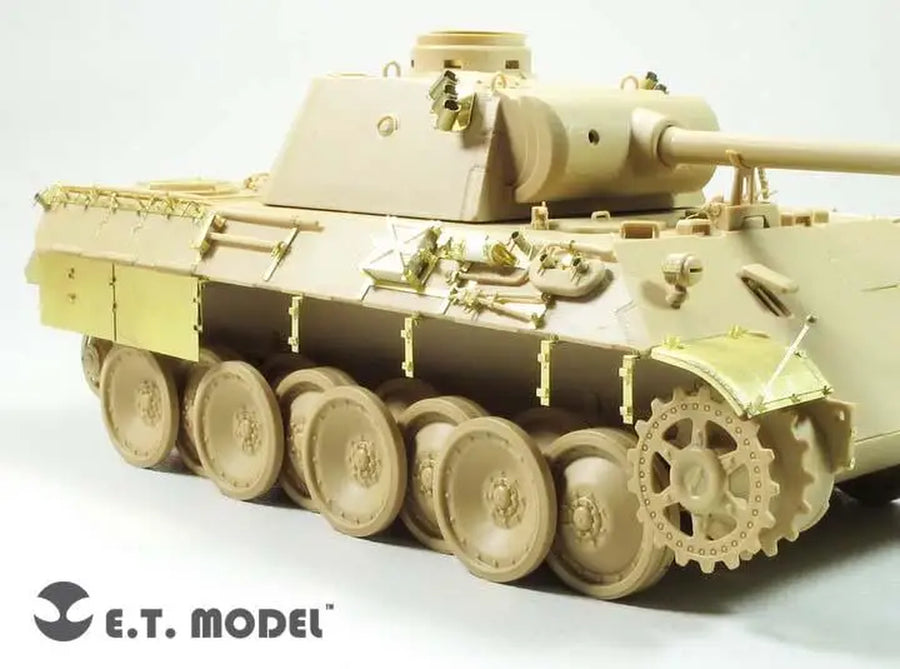 ET Model 1/35 EA35-114 WWII German Panther D Fender & Side Skirts Detail up Part