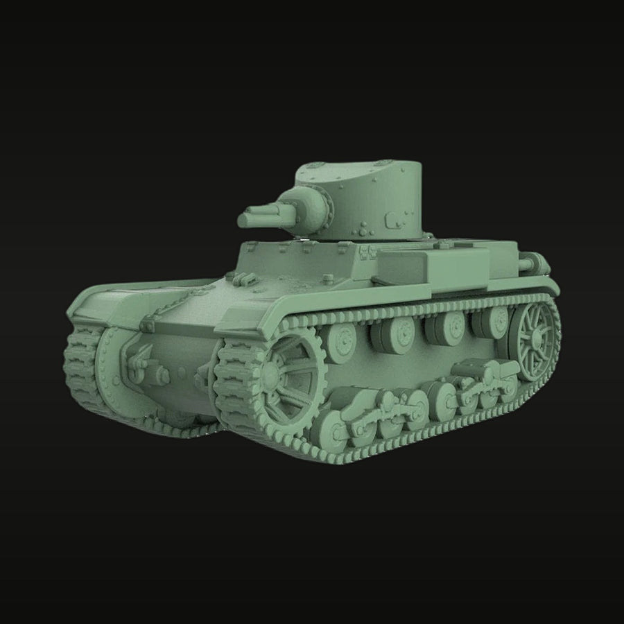 WWII US M2 Light Tank T1E6 1/144 Resin Vehicle Kit - unpainted resin model kit