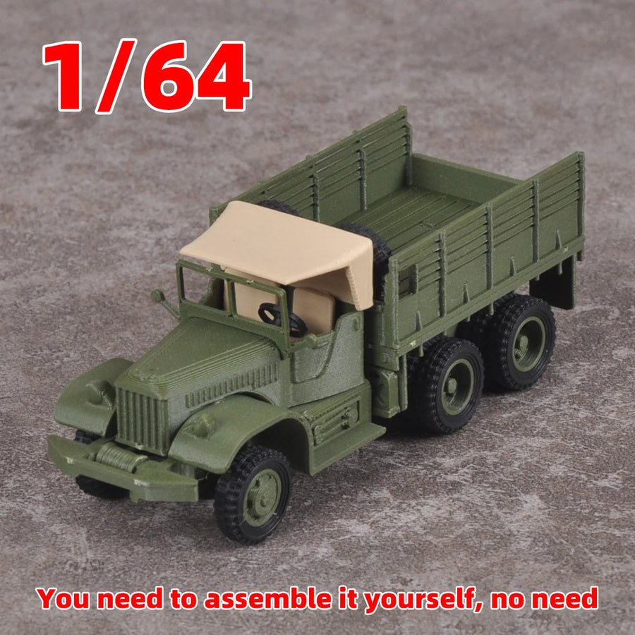 Soviet Zil-157 Military Cargo Truck 1:35 Resin Vehicle Kit - resin model view 5