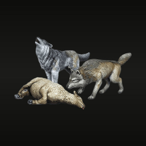 Wolf Pack Diorama Set - 1/35 Resin Figure Kit