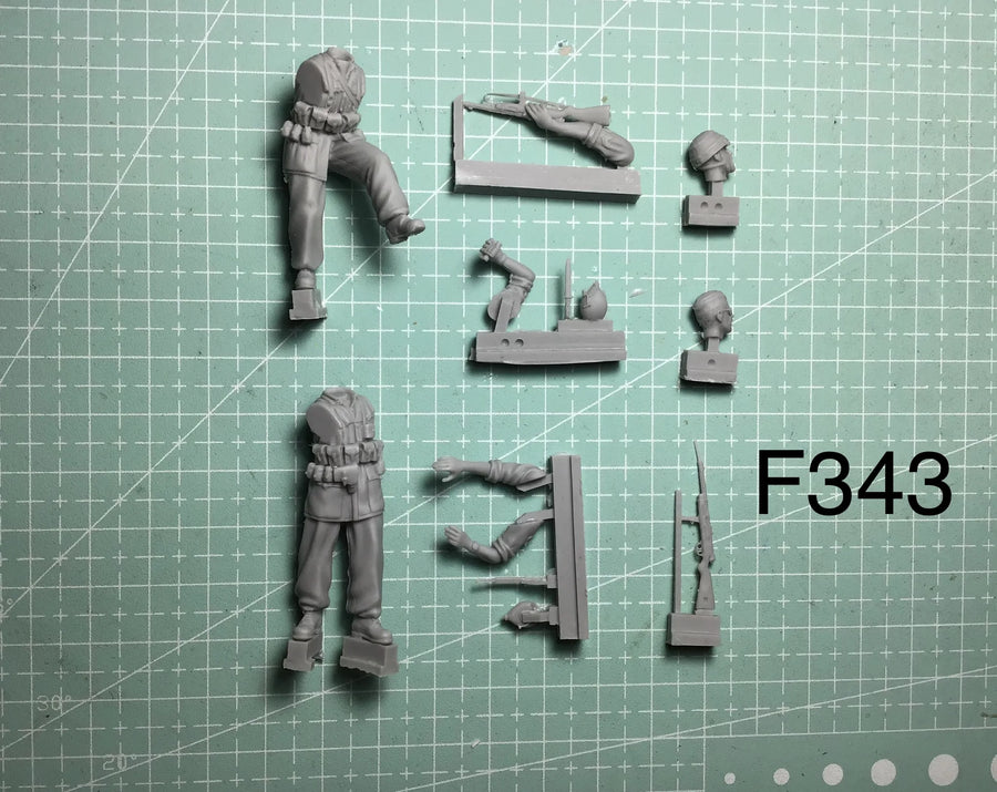 1/35 Resin Model Figure GK， Unassembled and Unpainted Kit