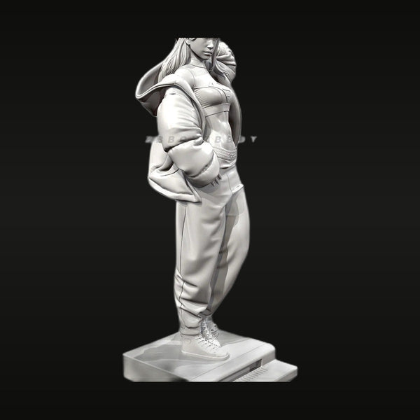 Female Streetwear Figure Resin Kit
