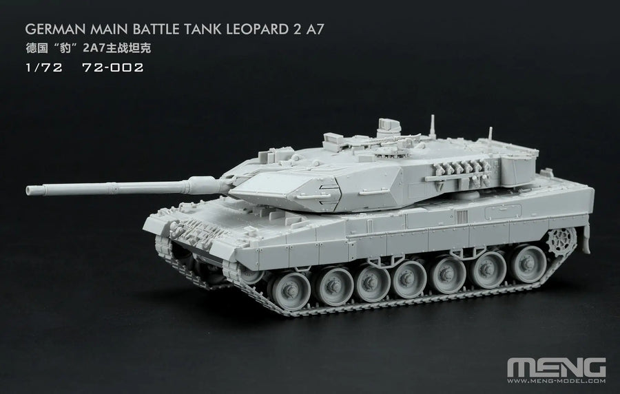 MENG 72-002 1/72 Scale GERMAN MAIN BATTLE TANNK LEOPARD 2 A7 Model Kit
