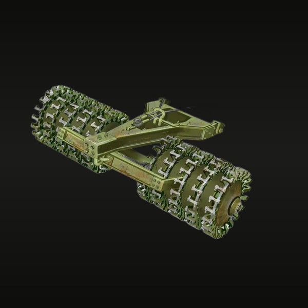 Soviet T-34 Mine Roller Attachment 1/35 Resin Accessory Kit