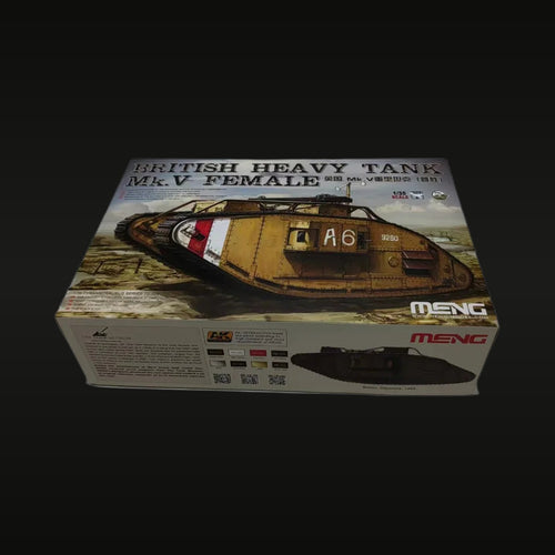 British Heavy Tank Mk.V Female 1/35 Scale Resin Model Kit