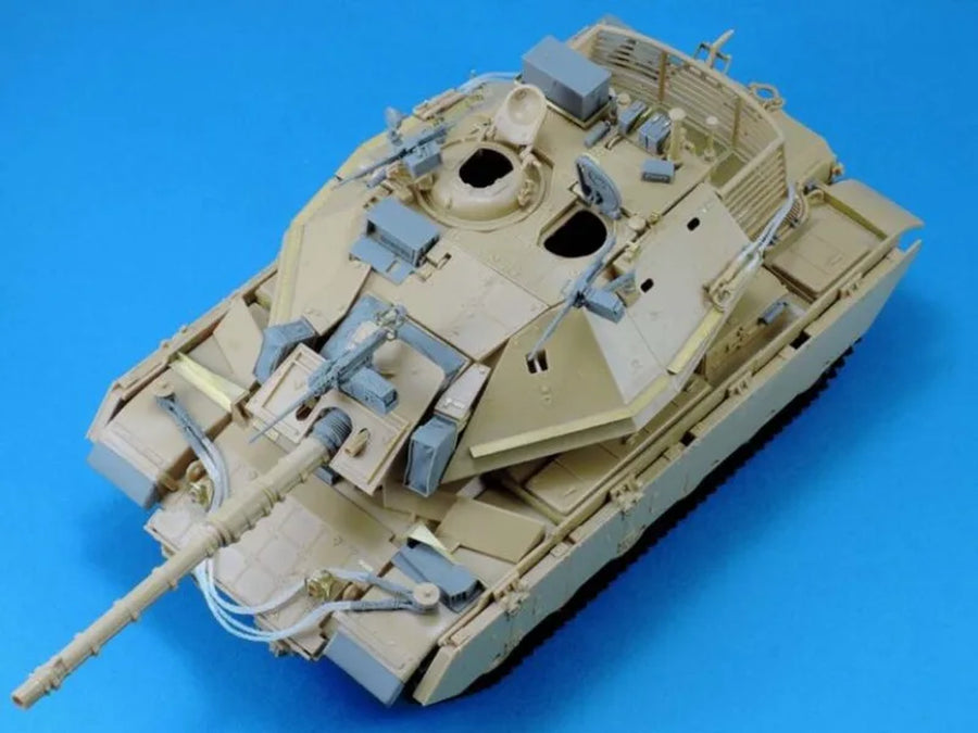 1/35 Scale Diecast Resin Model Assembled Kit Magach 6B GAL Batash Main Battle Tank Detailing Set (No Tank) Unassembled Unpainted