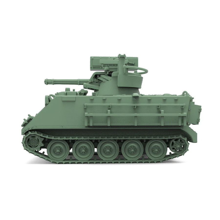 Modern Israeli M901 ITV TOW Missile Carrier on M113 Chassis 1/87 Resin Vehicle Kit - resin model view 4