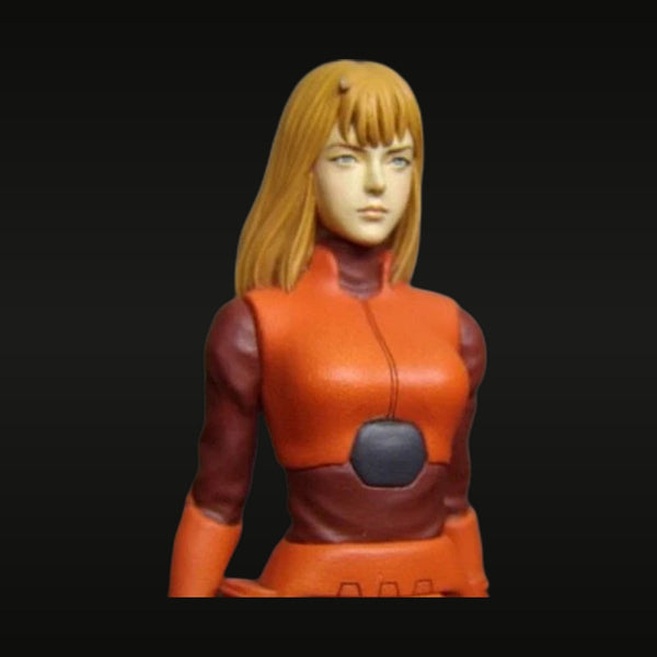 Cyberpunk Sword Girl Orange Suit 1/20 Resin Figure Kit