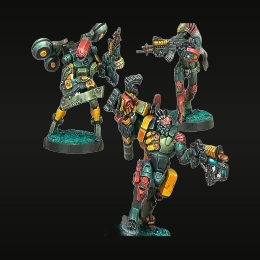 Morat Expansion Pack Resin Character Figure Set - 28mm Scale - unpainted resin model kit