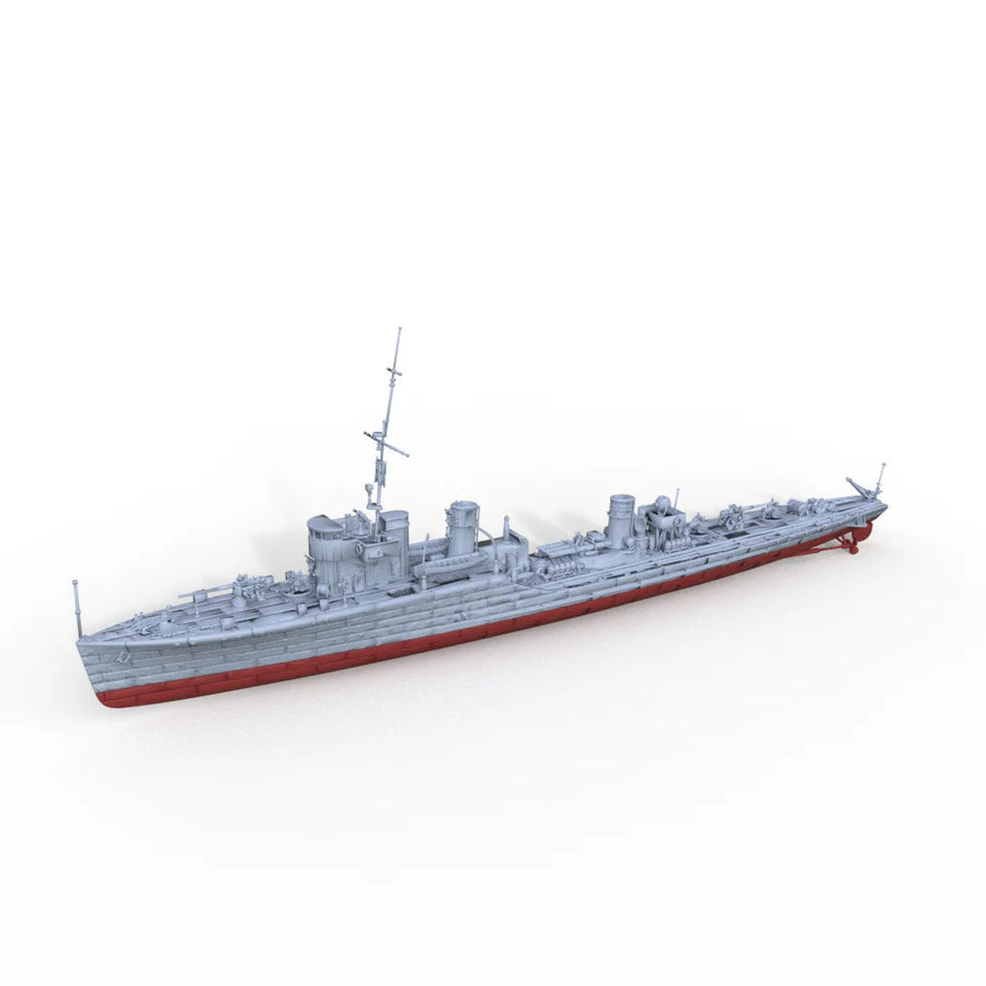WWII Era Destroyer 1/700 Resin Ship Kit - resin model view 5