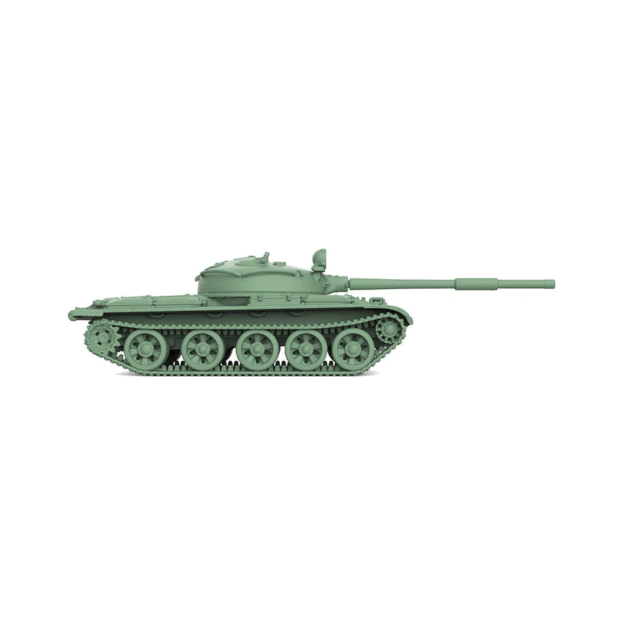 Cold War Soviet T-55 Medium Tank 1/56 Scale Resin Vehicle Kit - resin model view 5