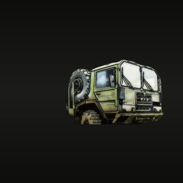 German MAN KAT1 M1013 8x8 High-Mobility Truck 1/72 Resin Kit