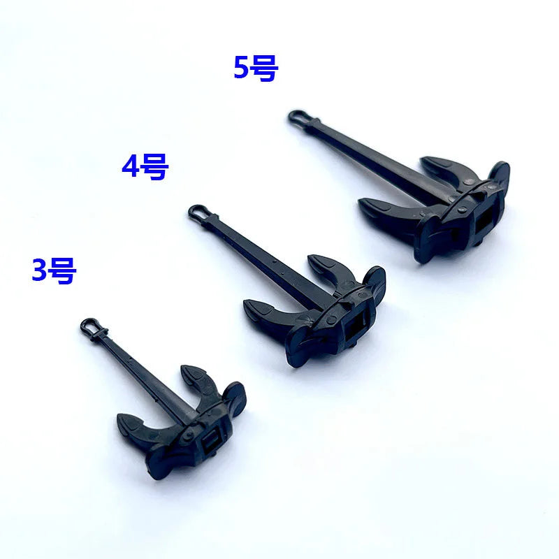 Ship Anchor Multi-Size Resin Model Kit Accessories - 6 Pieces - resin model view 2