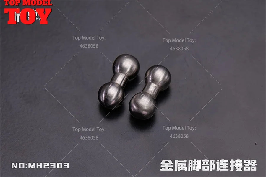 MH2303 1/6 Scale Metal Connector Foot Connector Body Accessory for 12'' Male / Female Soldier Action Figure Dolls