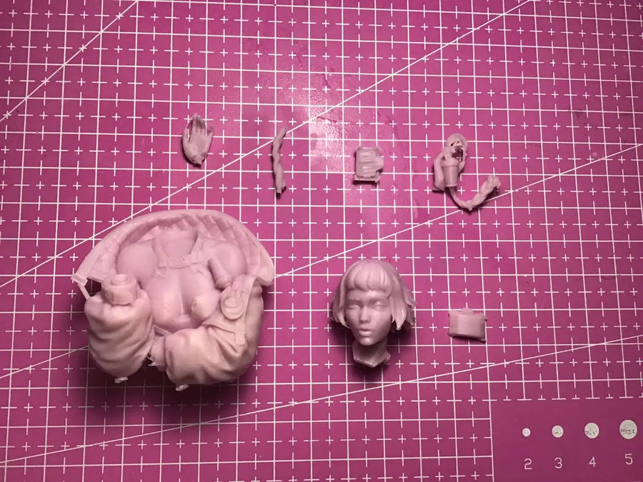 1/10 Resin Model Bust GK， Unassembled and Unpainted Kit