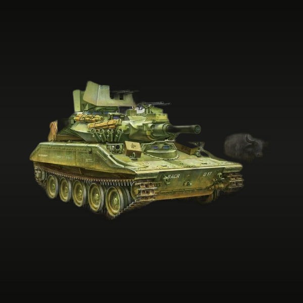 Vietnam War M551 Sheridan Light Tank 1/35 Resin Vehicle Kit