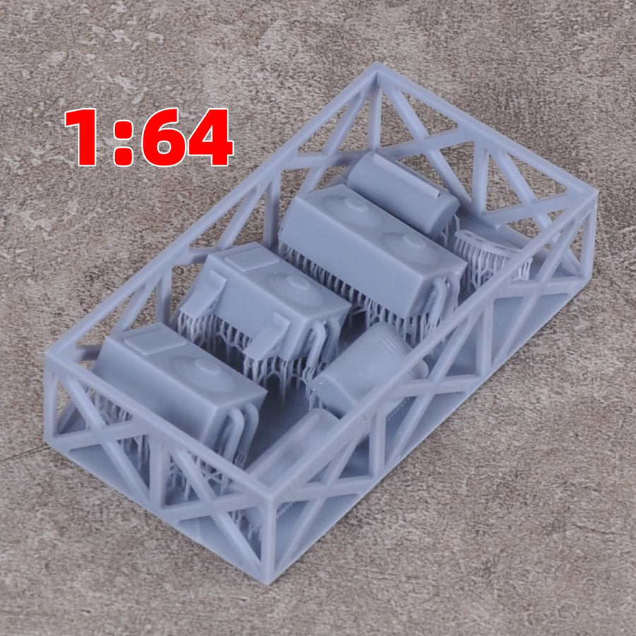 Air Conditioner Central Air Conditioning Air Cooler for House Factory Shop Sand Table Diorama Scale Model Kit 1/35/48/64/72/87