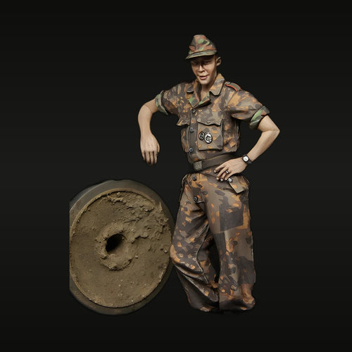 WWII German Panzer Crew Kursk 1943 1/35 Resin Figure Set